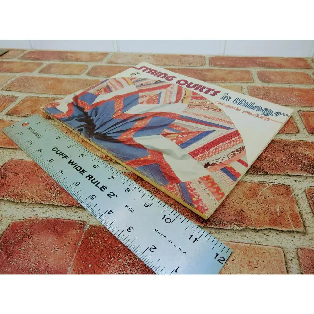 STRING QUILTS 'N THINGS by Marjorie Puckett‎  Quilting Book  Retro 70s Vtg 1979